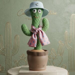 Dancing Cactus Plush Toy – Fashion Edition
