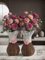 Shope Premium Woven Accent Vases