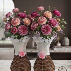 Shope Premium Woven Accent Vases